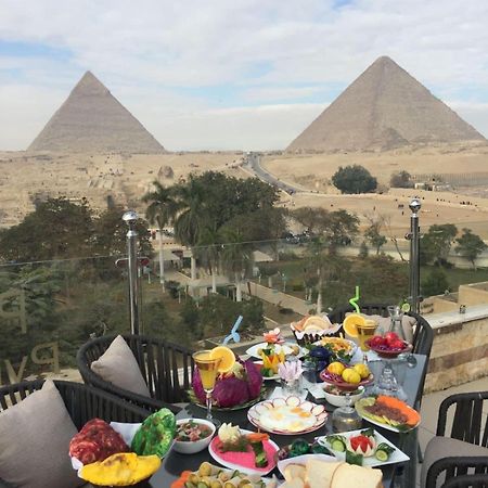 Steps In Pyramids View Otel Kafret el-Gabal Dış mekan fotoğraf